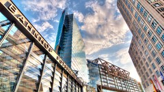 Skyscrapers germany Berlin buildings urban cityscapes