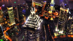 Skyscrapers Malaysia buildings urban cityscapes Towers