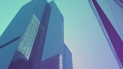 Skyscrapers urban cities