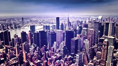 Skyscrapers USA cities skyscapes