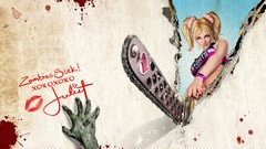 Slash hacking lollipop chainsaw