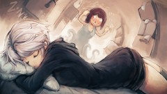 Sleeping anime girls