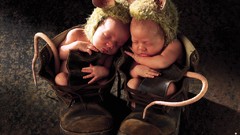 Sleeping babies mice Anne Geddes