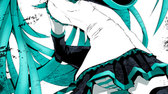 Sleeves Anime panties vocaloid