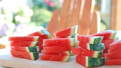 Slices watermelons fruits