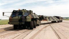 Small hard mobile high launcher ICBM usaf midgetman