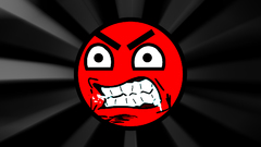 Smiley angry