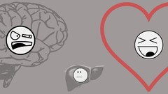 Smiley brain Hearts funny faces liver vs smiling minimalistic