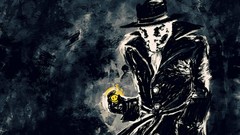 Smiley Rorschach Watchmen artwork