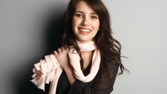 Smiling brunettes woman Actress