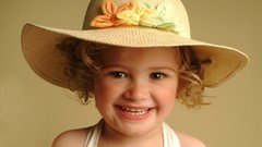 Smiling hats children