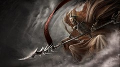 Smoke abstract Warriors Swords artwork fantasy art