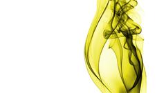 Smoke abstract yellow