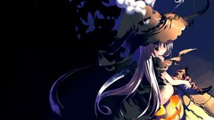 Smoke Anime hats white hair red eyes legs big eyes anime girls 