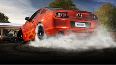 Smoke cars angry vehicles burnout burn Ford mustang