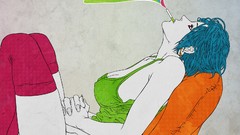 Smoke Cigarettes multicolor artistic