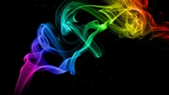 Smoke color abstract colorful
