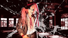 Smoke headphones glasses hats Cigarettes Ribbons suit jackets 