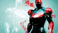 Smoke Iron Man artwork