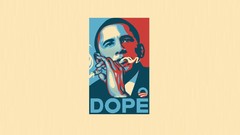 Smoke marijuana cigars Barack Obama politician dope