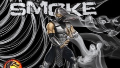 Smoke Mortal Kombat video games Mortal Kombat logo