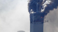 Smoke Skyscrapers World Trade Center new york city September 