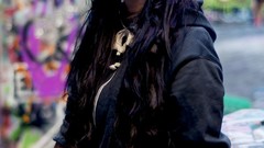 Smoke smoking brunettes teen pierced nose Danielle Mansutti