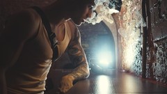 Smoke smoking Fedor Shmidt