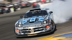 Smoke track Drifting dodge viper