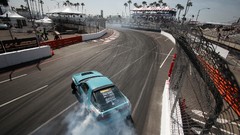 Smoke turn long beach Drifting Formula Drift rx-7 drifting cars
