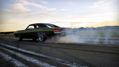 Smoke vehicles burnout muscle cars dodge charger drifting cars