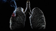 Smoking cancer lungs artwork digital art
