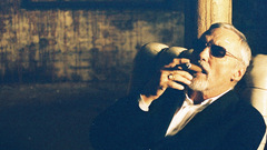 Smoking cigars Dennis Hopper