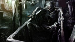 Smoking dark Gothic fantasy