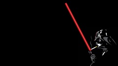 Smoking lightsabers Darth Vader