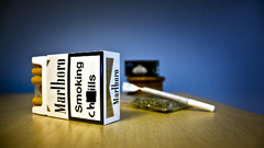 Smoking marijuana Cigarettes