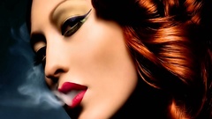 Smoking redheads