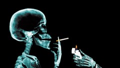 Smoking skeletons X-ray