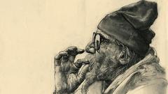 Smoking sketches artwork drawings