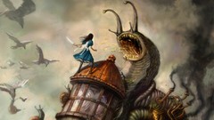 Snails Alice in Wonderland