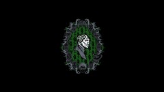 Snakes crest black background masks harry potter Voldemort 