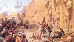 Snakes Egypt paintings Egyptian fantasy art