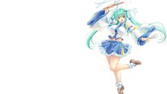 Snakes white background socks navel staff Ribbons skirts long 