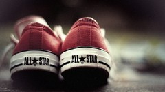 Sneakers Shoes Converse All Star red shoes