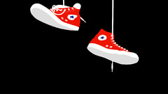 sneakers Shoes Simple Background