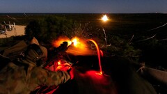 sniper rifle soldier Army gun Barrett .50 Cal