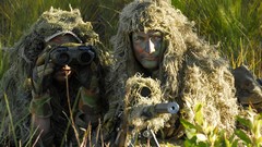 Snipers ghillie suit
