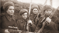 Snipers Russians woman