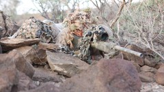 Snipers US Marines Corps sniper rifles USMC M40A3