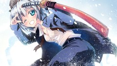 Snow anime girls konpaku youmu touhou video games